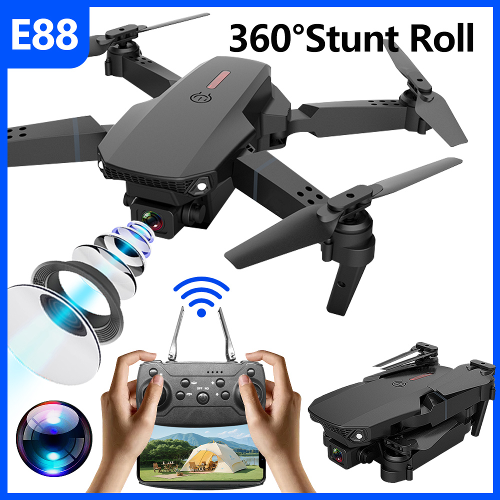 Eachine Drone E58 - E88 Mini Drone UAV 360-Degree Rotating