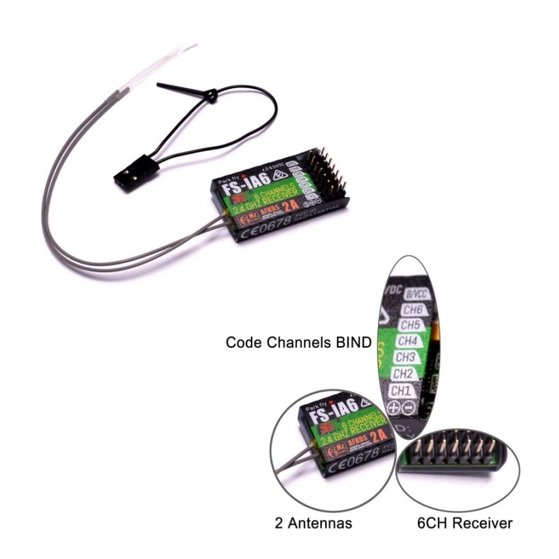 Flysky FS-IA6 Receiver 6CH Dua - Fpv Drone Battery review and price