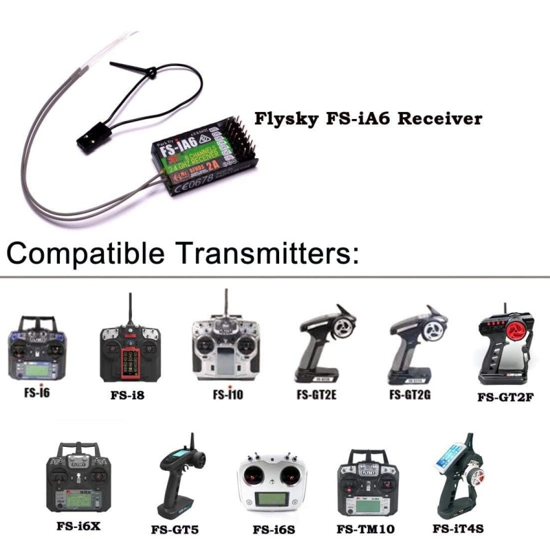 Flysky FS-IA6 Receiver 6CH Dua - Fpv Drone Battery review and price