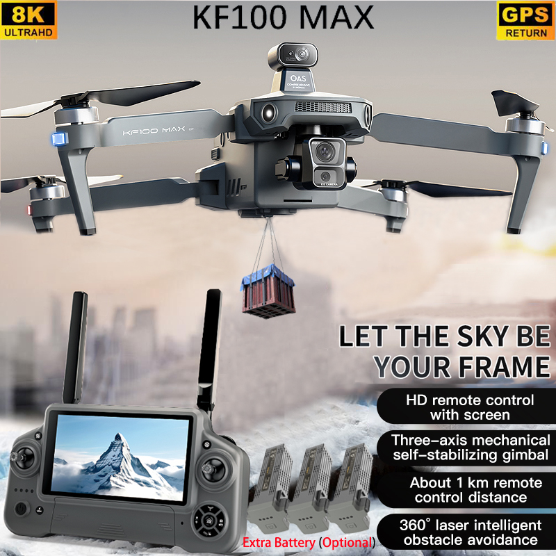 KF100 MAX GPS Drone 4K Camera  - Fpv Drone Charger review and price
