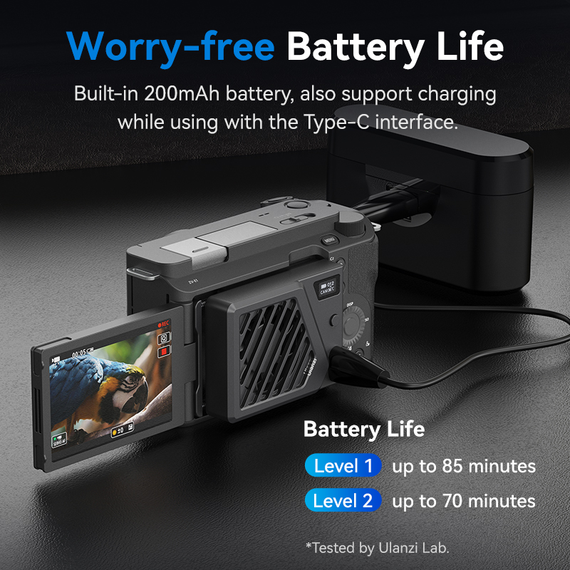 Ulanzi CA25 Camera Cooling Sys - Canon Camera Eos R8 review and price