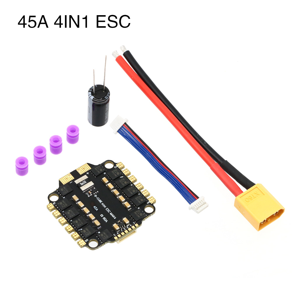 UAngel 4IN1 45A 60A ESC BLHELI - Fpv Drone Esc review and price