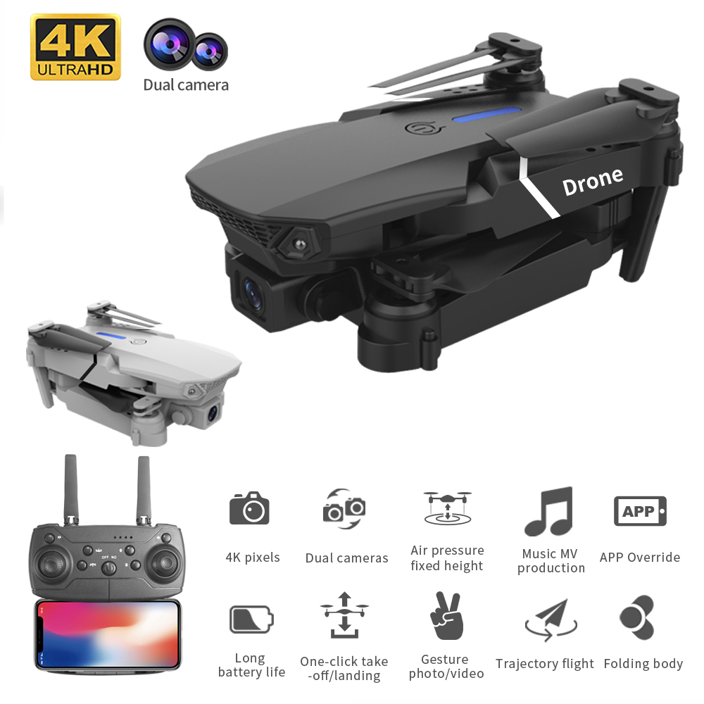 2026 Hot Sale E88 4k Mini Heli - Eachine Drone E58 review and price